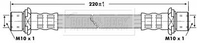 BORG & BECK Pidurivoolik BBH6858